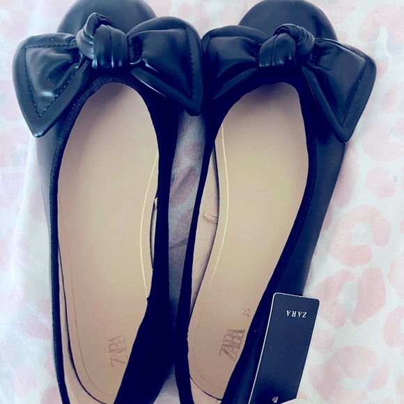 Zara Girls Ballet Flats - Picture 1 of 4